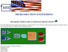 Tablet Screenshot of microsolutionseng.com